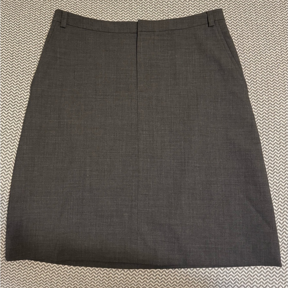 Banana Republic Classic Gray Women's Skirt